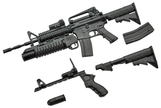 Tomytec Little Armory M4A1 and M203 Type Model Kit - Plastic Construction- Japan Figure Store - #1 Bring To You The Best Japanese Goods