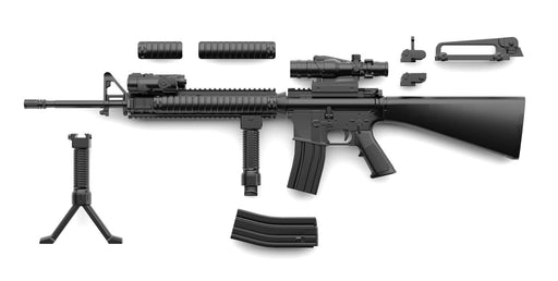 TOMYTEC La056 Military Series Little Armory M16A4 Type 1/12 Scale Kit- Japan Figure Store - #1 Bring To You The Best Japanese Goods