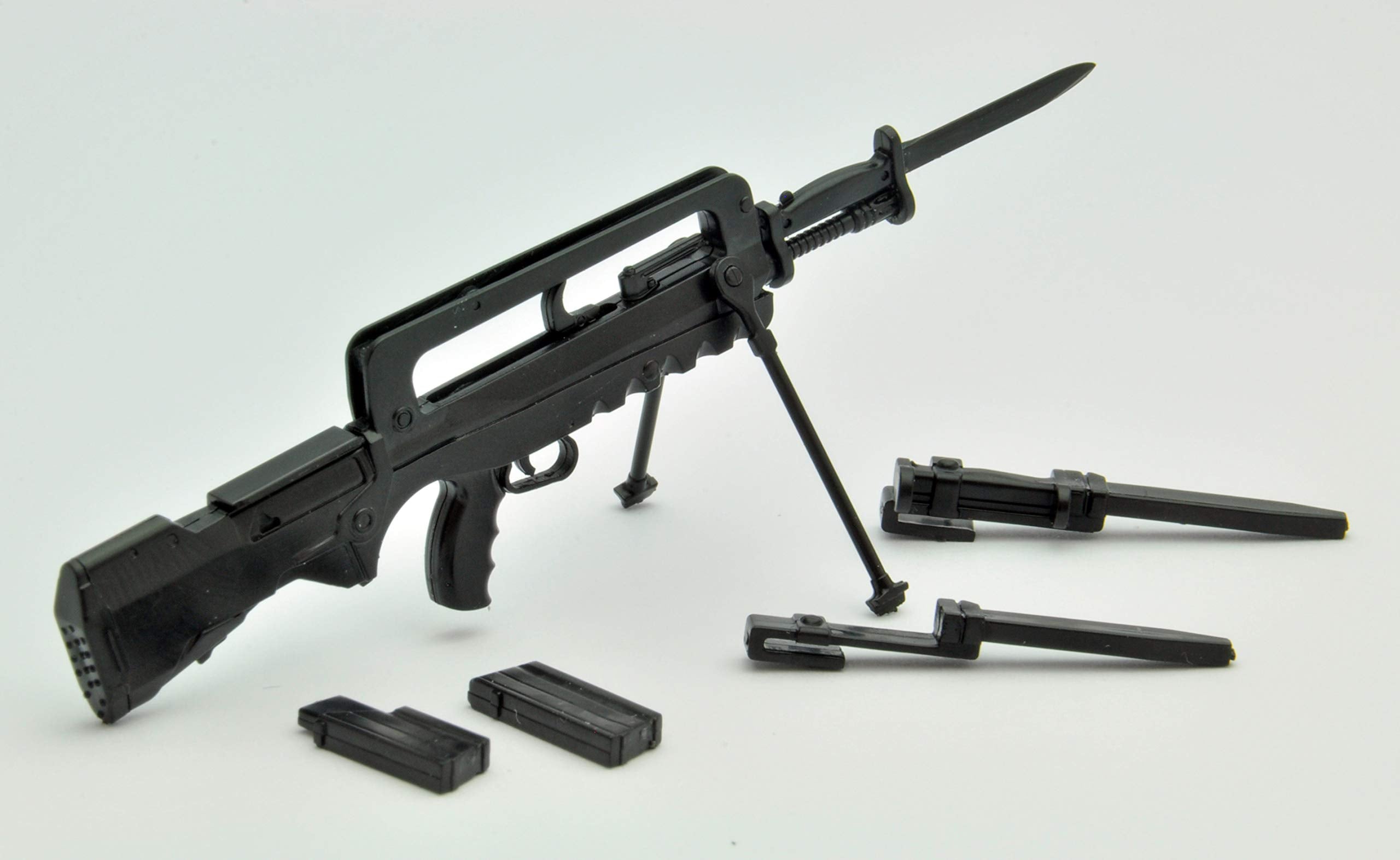 TOMYTEC La057 Military Series Little Armory Fa-Mas F1 Type 1/12 Scale Kit- Japan Figure Store - #1 Bring To You The Best Japanese Goods