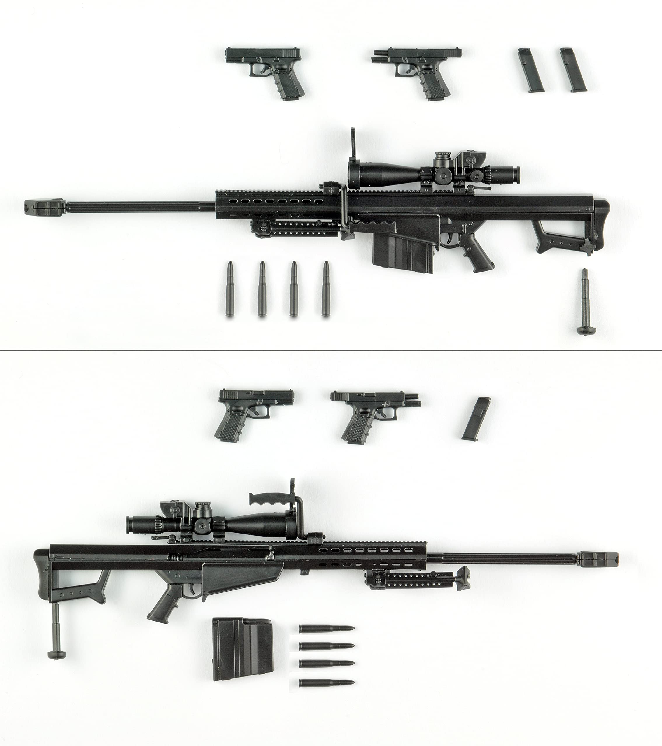 TOMYTEC Labh02 Military Series 1/12 Little Armory 'Resident Evil: Infinite Darkness' Weapons 2 Plastic Model- Japan Figure Store - #1 Bring To You The Best Japanese Goods