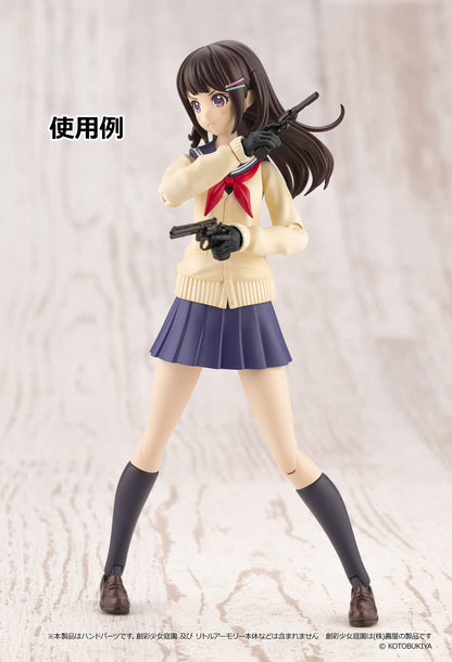 TOMYTEC Military Series 1/12 Little Armory Laop08 Sousai Shojo Teien Tactical Glove Black Plastic Model- Japan Figure Store - #1 Bring To You The Best Japanese Goods