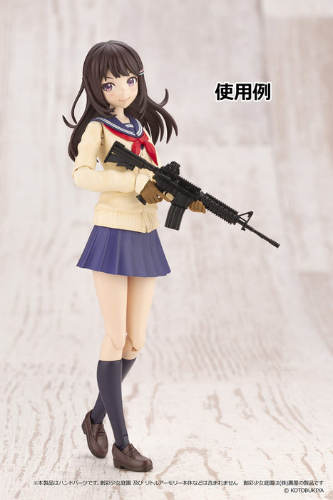 TOMYTEC Military Series 1/12 Little Armory Laop09 Sousai Shojo Teien Tactical Glove Tan Plastic Model- Japan Figure Store - #1 Bring To You The Best Japanese Goods