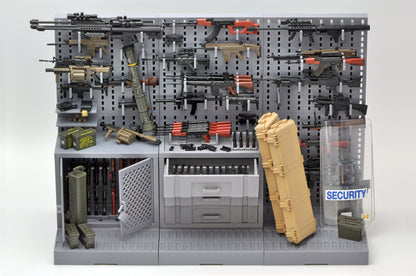 Tomytec Little Armory Gun Rack C Model - LD008 Plastic Construction Kit- Japan Figure Store - #1 Bring To You The Best Japanese Goods
