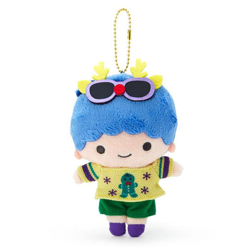 Sanrio Little Twin Stars (Kiki) Mascot Holder (Christmas Sweater Design)- Japan Figure Store - #1 Bring To You The Best Japanese Goods