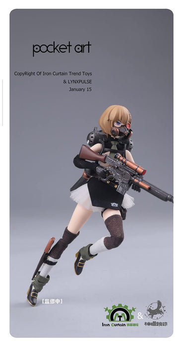 Lynxpulse Pocket Art Series Emilia 1/12 Pvc Abs Fabric Figure Japan - Pa001- Japan Figure Store - #1 Bring To You The Best Japanese Goods