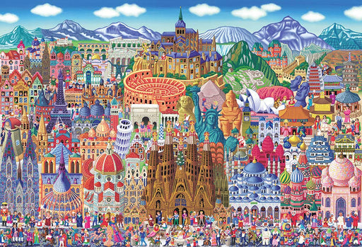 Beverly S92-505 Jigsaw Puzzle Naoki Tanaka Collection Of World Famous Paces! (2000-S Pieces)- Japan Figure Store - #1 Bring To You The Best Japanese Goods