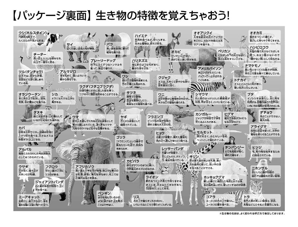 Beverly 100Pc Jigsaw Puzzle Zoo (26X38Cm) Made In Japan 100-041- Japan Figure Store - #1 Bring To You The Best Japanese Goods