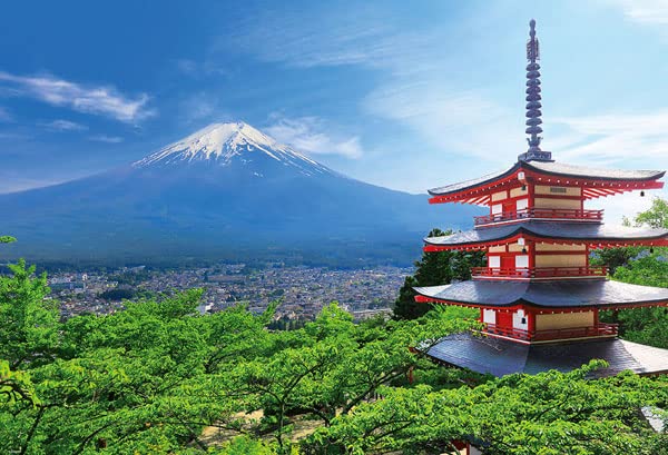 BEVERLY 51-297 Jigsaw Puzzle Asama Shrine Overlooking Mt.Fuji 1000 Pieces- Japan Figure Store - #1 Bring To You The Best Japanese Goods