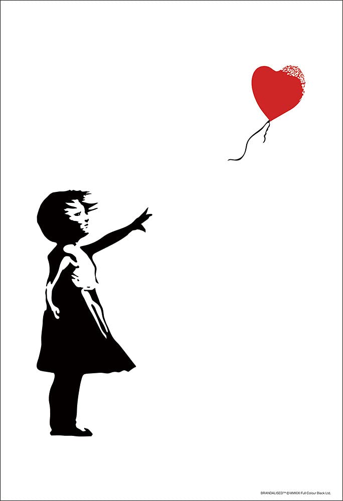 BEVERLY 83-111 Jigsaw Puzzle Banksy Balloon Girl 300 Pieces- Japan Figure Store - #1 Bring To You The Best Japanese Goods