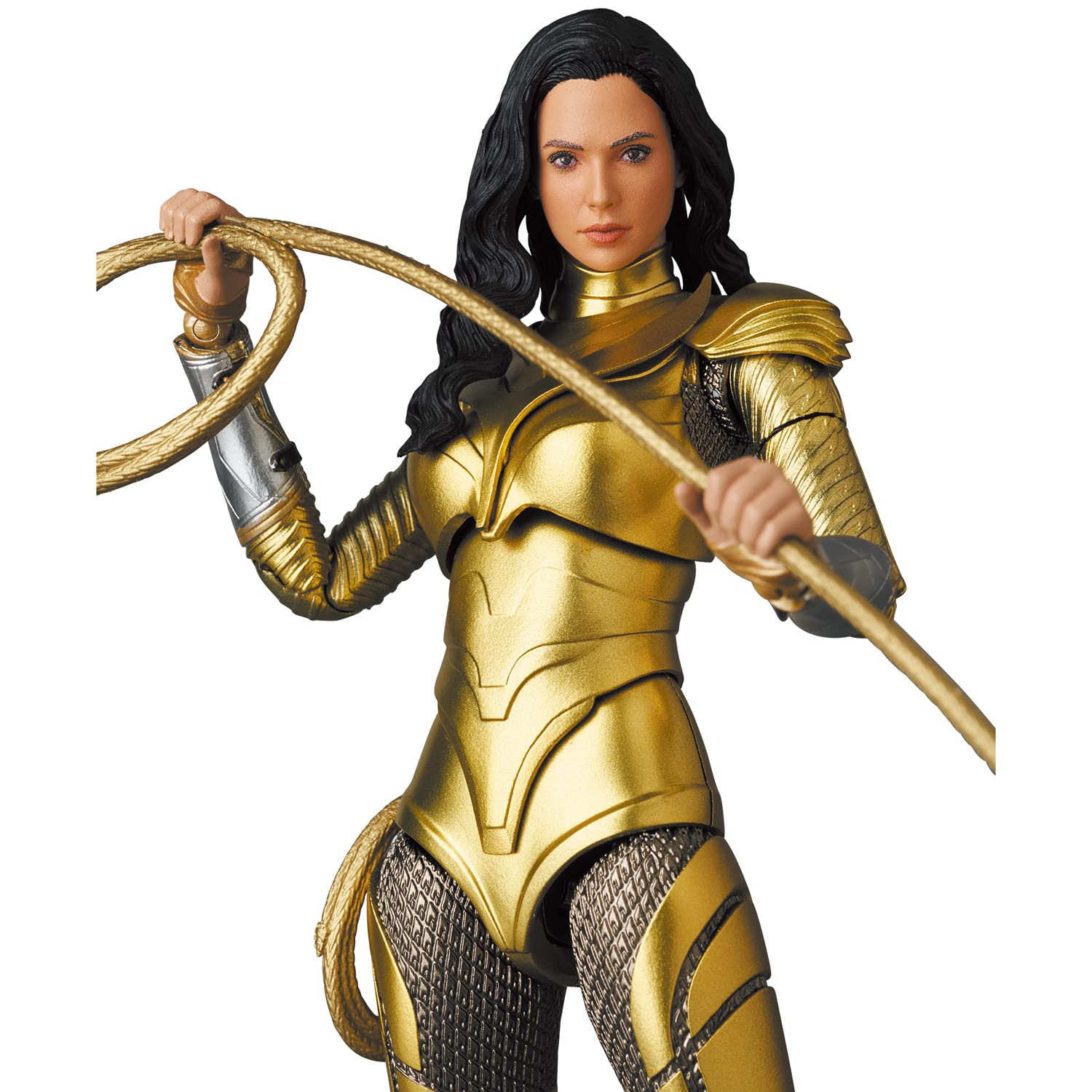 MEDICOM Mafex Wonder Woman Golden Armor Ver. Figure Wonder Woman 84- Japan Figure Store - #1 Bring To You The Best Japanese Goods
