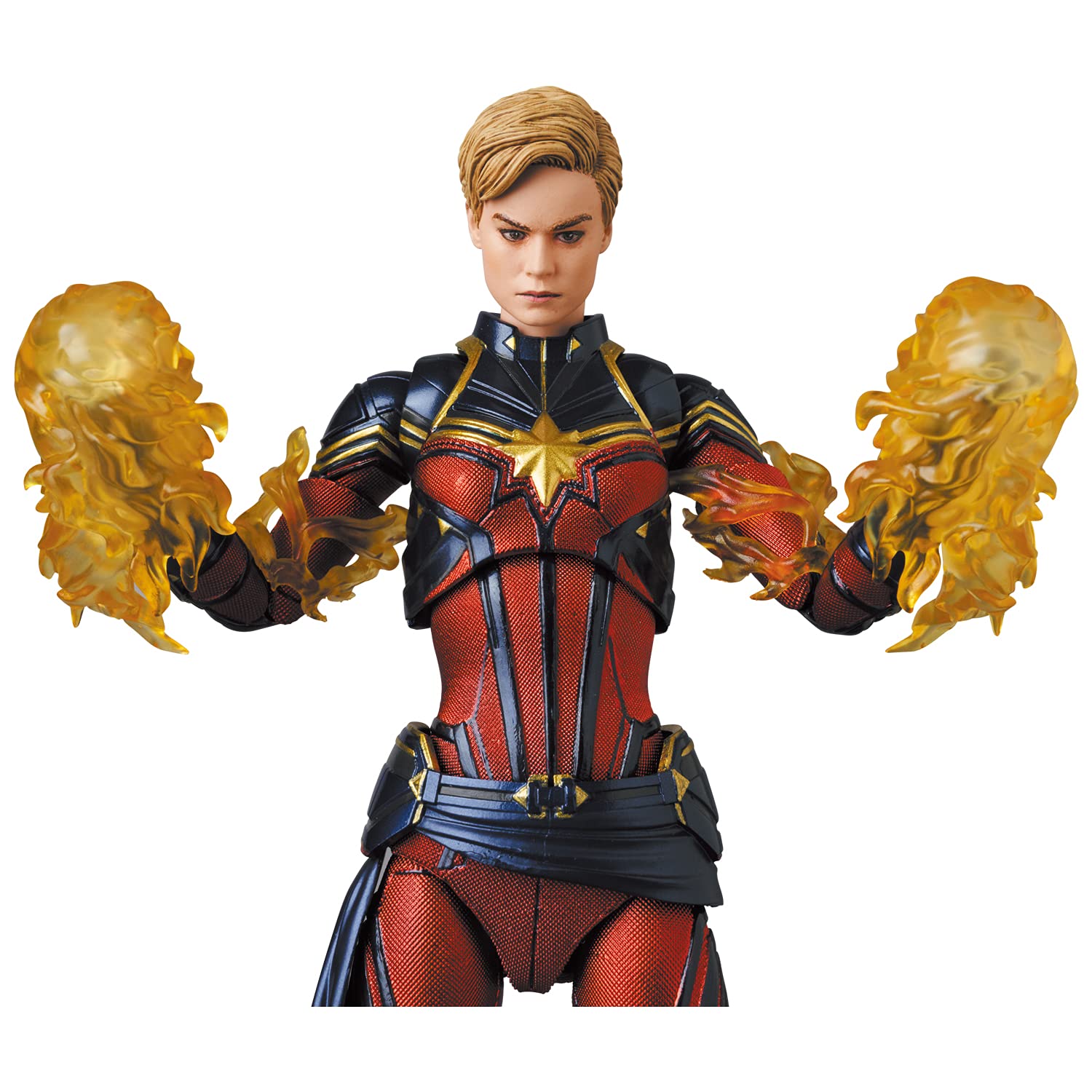 MEDICOM Mafex Captain Marvel Endgame Ver. Figure Avengers: Endgame- Japan Figure Store - #1 Bring To You The Best Japanese Goods