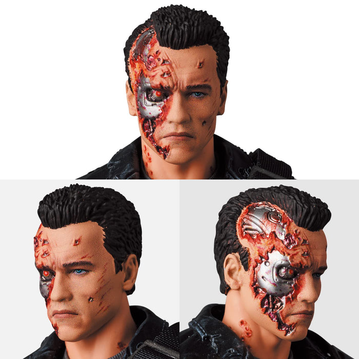 Mafex No.191 T-800 (T2: Battle Damage Ver.) Height Approx 160Mm Non-Scale Painted Action Figure- Japan Figure Store - #1 Bring To You The Best Japanese Goods