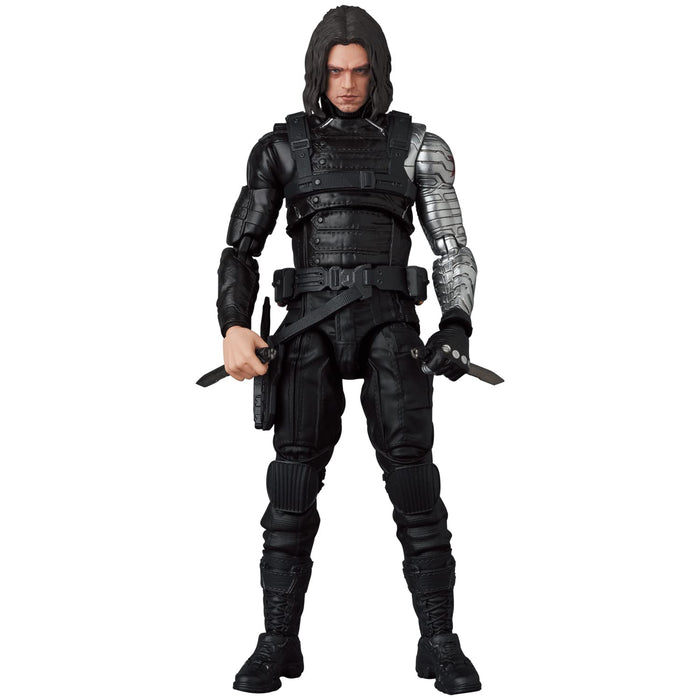 Medicom Toy Mafex No203 Captain America Winter Soldier Action Figure Japan 155Mm Nonscale- Japan Figure Store - #1 Bring To You The Best Japanese Goods