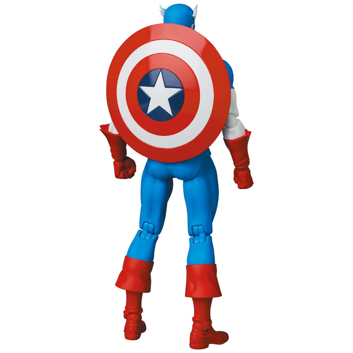 Medicom Toy Mafex No.217 Captain America Comic Ver. 160Mm Non-Scale Action Figure Japan- Japan Figure Store - #1 Bring To You The Best Japanese Goods