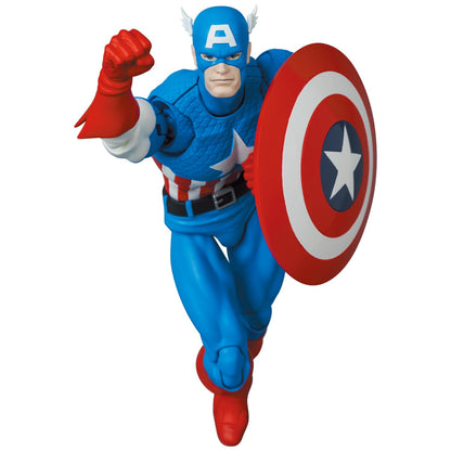 Medicom Toy Mafex No.217 Captain America Comic Ver. 160Mm Non-Scale Action Figure Japan- Japan Figure Store - #1 Bring To You The Best Japanese Goods