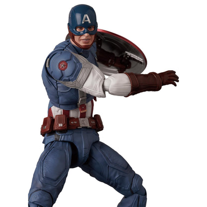 Medicom Toy Mafex No.220 Captain America Classic Suit Action Figure 160Mm Japan- Japan Figure Store - #1 Bring To You The Best Japanese Goods