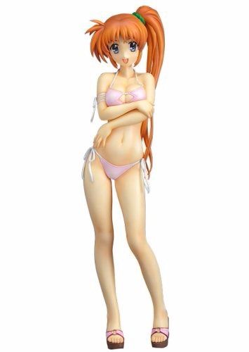 Magical Girl Lyrical Nanoha Nanoha Takamachi Swimsuit 1/4 Pvc Good Smile Company- Japan Figure Store - #1 Bring To You The Best Japanese Goods