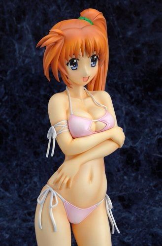 Magical Girl Lyrical Nanoha Nanoha Takamachi Swimsuit 1/4 Pvc Good Smile Company- Japan Figure Store - #1 Bring To You The Best Japanese Goods