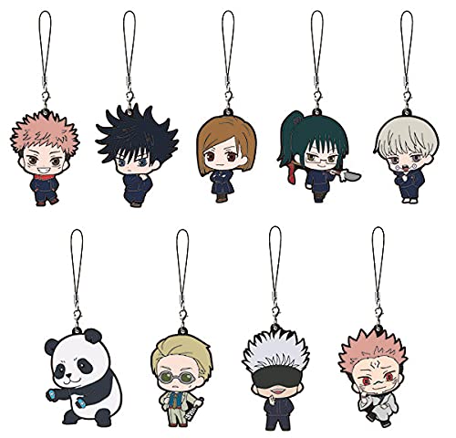 BANDAI CANDY - Jujutsu Kaisen Capsule Rubber Mascot 02 18Pack Box- Japan Figure Store - #1 Bring To You The Best Japanese Goods