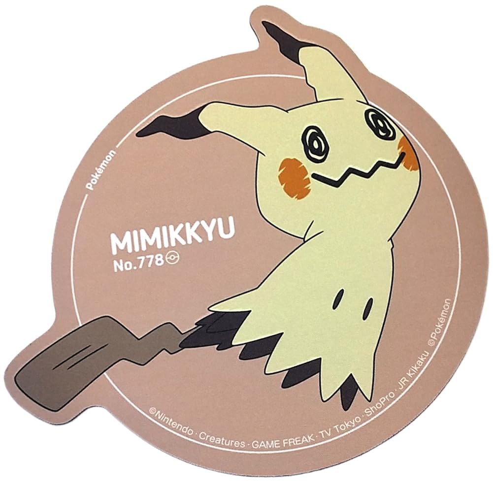 Marimocraft Pokemon Mimikyu Mouse Pad Japan 20.3X20.1Cm Pkm-750- Japan Figure Store - #1 Bring To You The Best Japanese Goods