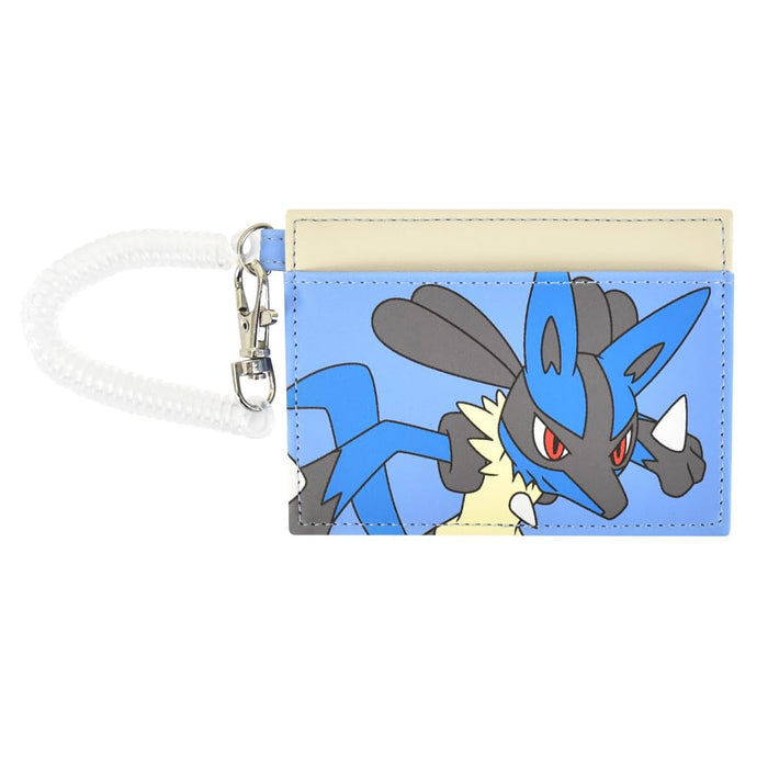 Marimocraft Pokemon Single Pass Case Lucario W11xH8xD0.5cm Pkm-809- Japan Figure Store - #1 Bring To You The Best Japanese Goods