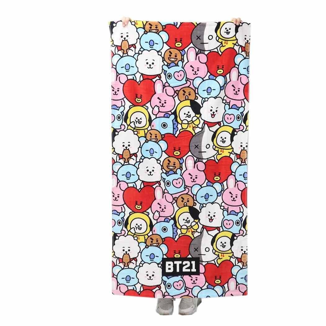 MARUSHIN Bt21 Leisure Bath Towel 'Let'S Dance'- Japan Figure Store - #1 Bring To You The Best Japanese Goods