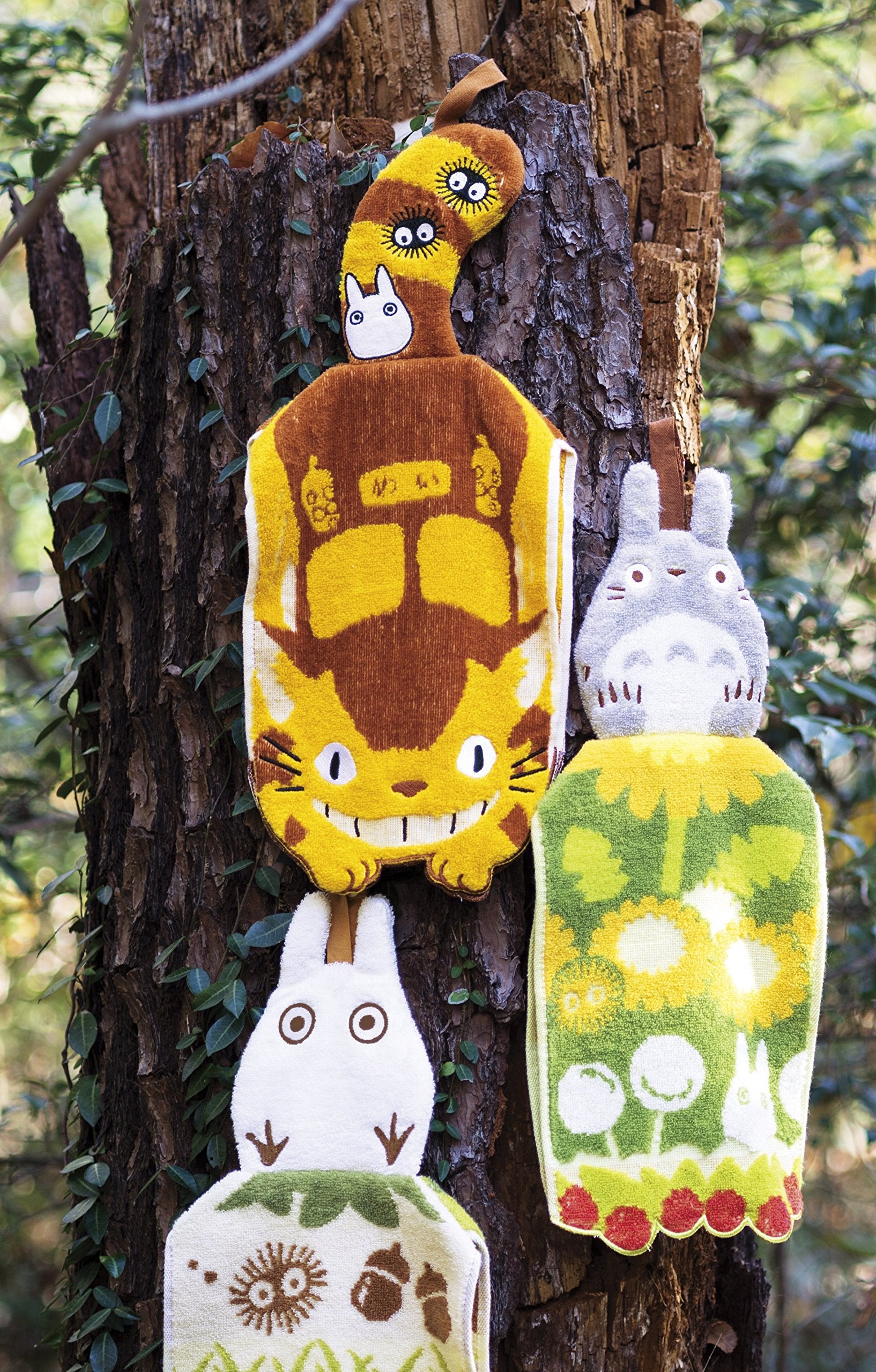 MARUSHIN Studio Ghibli My Neighbor Totoro 'Cat Bus' Dress Towel- Japan Figure Store - #1 Bring To You The Best Japanese Goods