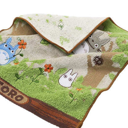 MARUSHIN Mini Towel My Neighbor Totoro Walk In The Forest- Japan Figure Store - #1 Bring To You The Best Japanese Goods