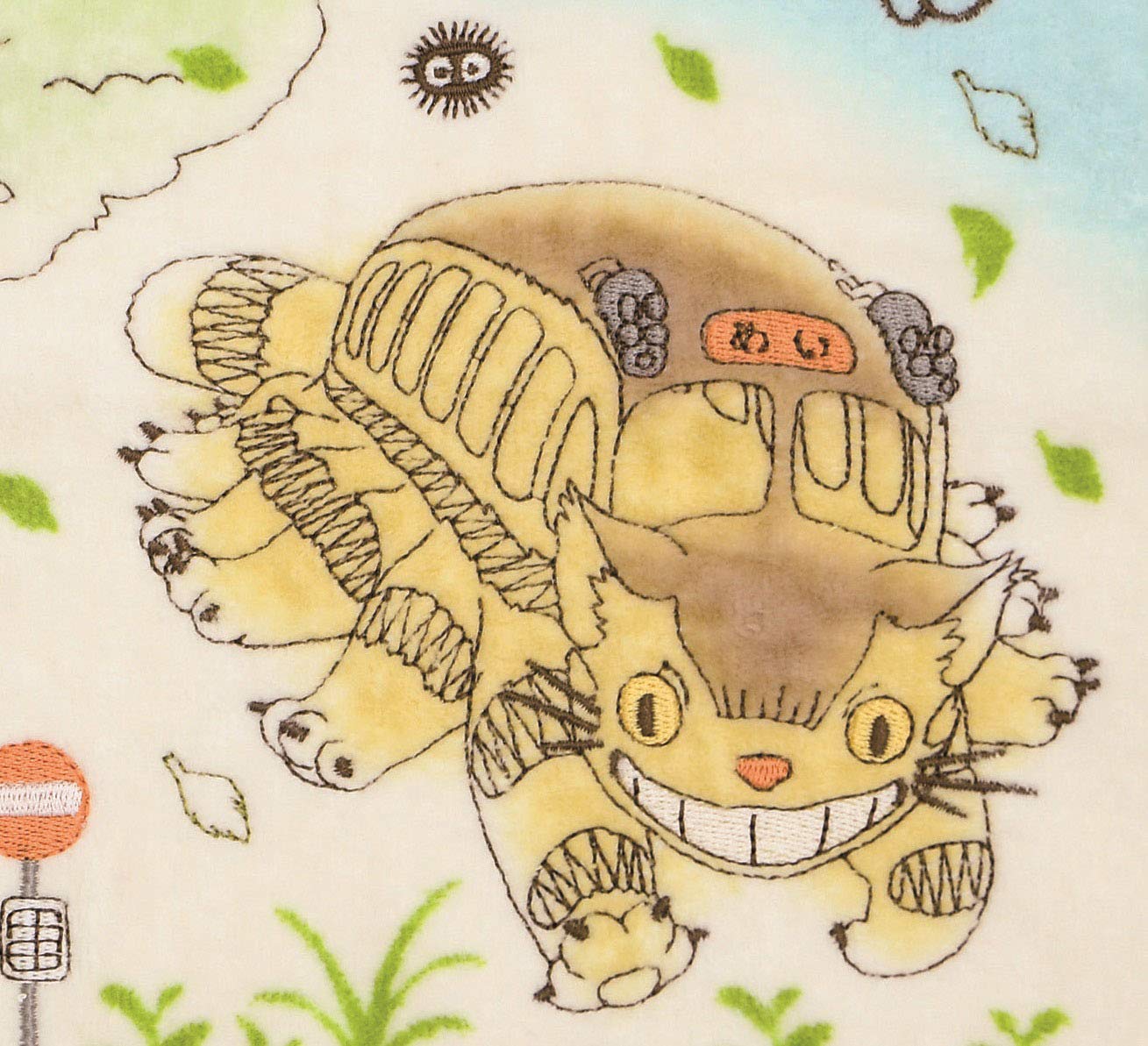 MARUSHIN Mini Towel My Neighbor Totoro Thanks For Waiting- Japan Figure Store - #1 Bring To You The Best Japanese Goods