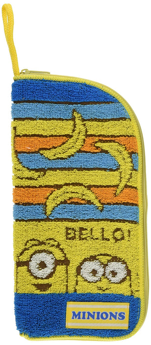 MARUSHIN Minions 'Hawaiian Banana' Towel With Zipper- Japan Figure Store - #1 Bring To You The Best Japanese Goods