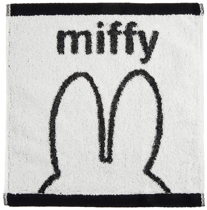 MARUSHIN Dick Bruna Miffy Mini Towel 'Ear Miffy'- Japan Figure Store - #1 Bring To You The Best Japanese Goods