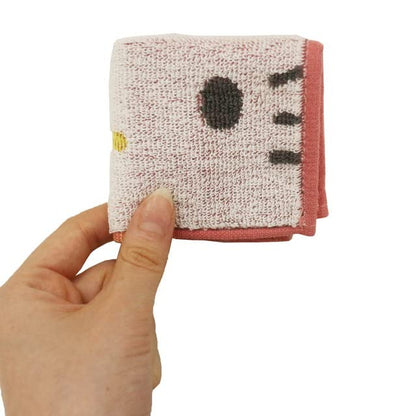 Marushin Japan Bean Towel Sanrio Mame Kitty Small Mini Size 3005054900- Japan Figure Store - #1 Bring To You The Best Japanese Goods