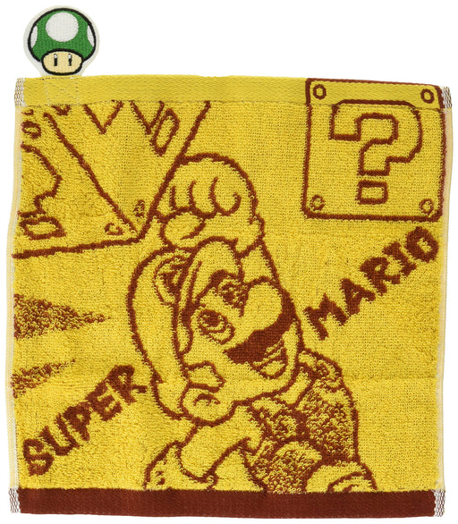 MARUSHIN Super Mario 1 Up Mushroom Mini Towel- Japan Figure Store - #1 Bring To You The Best Japanese Goods