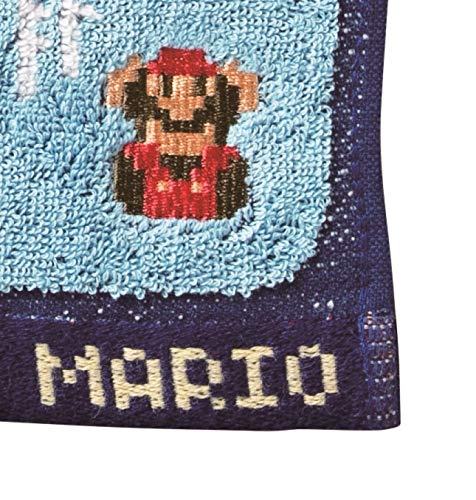 MARUSHIN Super Mario Mini Towel Underwater Stage- Japan Figure Store - #1 Bring To You The Best Japanese Goods