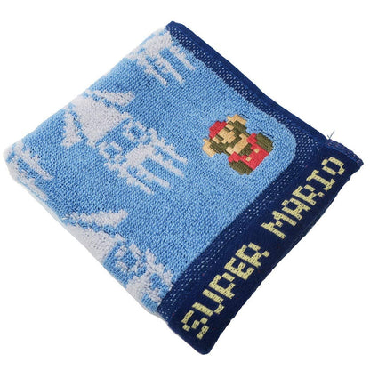 MARUSHIN Super Mario Mini Towel Underwater Stage- Japan Figure Store - #1 Bring To You The Best Japanese Goods