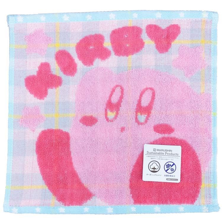 Marushin Kirby Towel 883855 Checkered Kirby- Japan Figure Store - #1 Bring To You The Best Japanese Goods