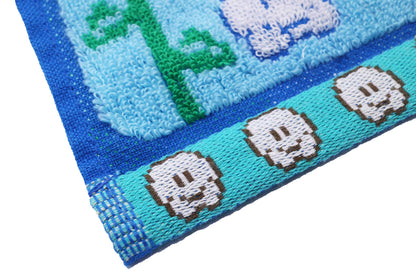 MARUSHIN Super Mario Mini Towel Cloud Stage- Japan Figure Store - #1 Bring To You The Best Japanese Goods