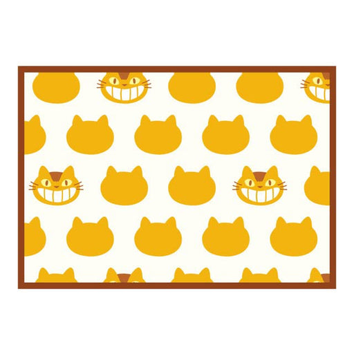 Marushin Throw Ghibli My Neighbor Totoro Cat Bus Silhouette 1125013200- Japan Figure Store - #1 Bring To You The Best Japanese Goods