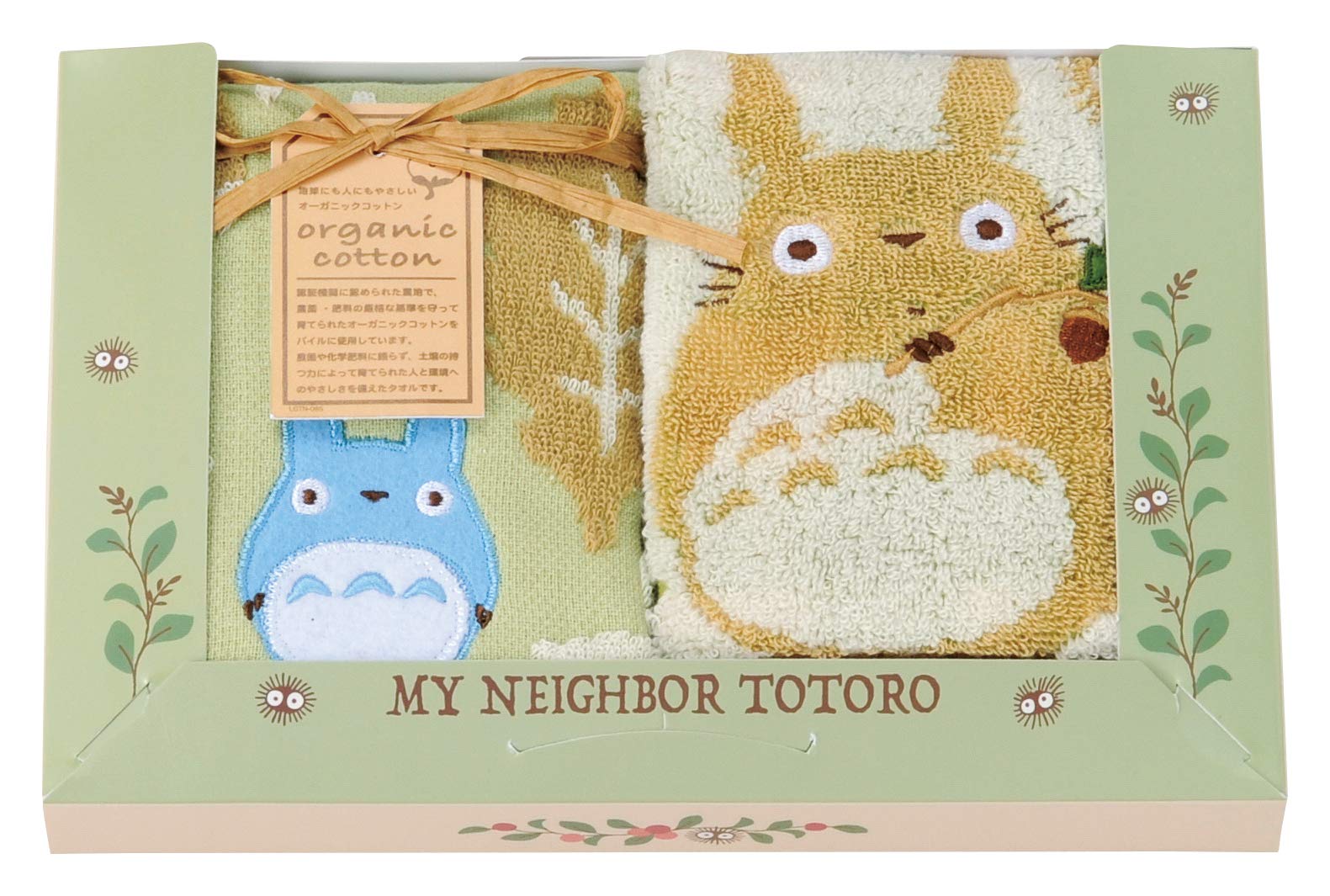 Towel Gift Set Acorn And Totoro Wt2P My Neighbor Totoro- Japan Figure Store - #1 Bring To You The Best Japanese Goods