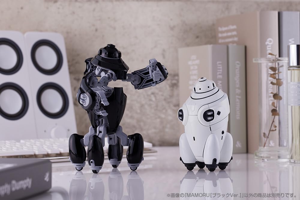 Kotobukiya 1/12 Scale Maruttoys Mamoru [Black Ver.] Plastic Model From Japan 140Mm- Japan Figure Store - #1 Bring To You The Best Japanese Goods