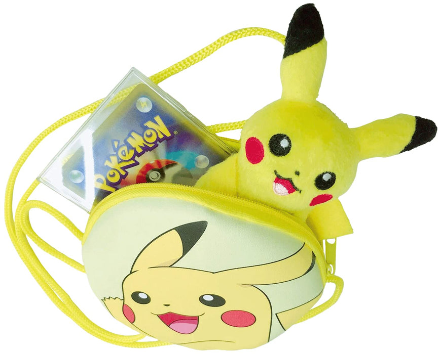 Maruyoshi Japan Pokemon Pu Neck Pouch Eevee Kids Pochette- Japan Figure Store - #1 Bring To You The Best Japanese Goods