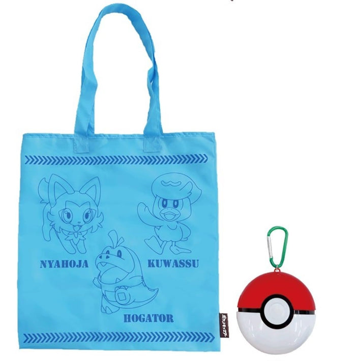 Maruyoshi Tote Bag Monster Ball 4 Nyaoha & Hogeta & Kwass 8cm PS-0058MT- Japan Figure Store - #1 Bring To You The Best Japanese Goods