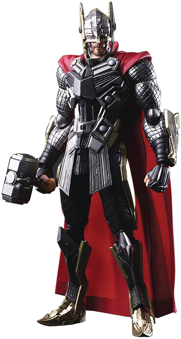 Marvel Universe Valiant Bring Arts Designed By Tetsuya Nomura Thor Pvc Painted Movable Figure Jun208883- Japan Figure Store - #1 Bring To You The Best Japanese Goods