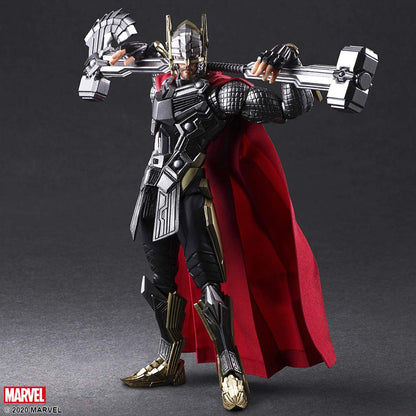 Marvel Universe Valiant Bring Arts Designed By Tetsuya Nomura Thor Pvc Painted Movable Figure Jun208883- Japan Figure Store - #1 Bring To You The Best Japanese Goods