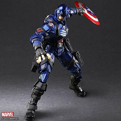 Marvel Universe Variant Bring Arts Designed By Tetsuya Nomura Captain America- Japan Figure Store - #1 Bring To You The Best Japanese Goods
