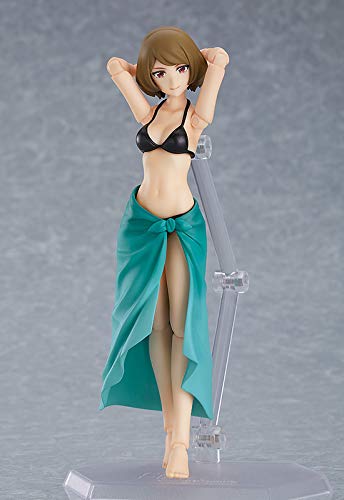 Max Factory Figma Figma Styles Swimsuit Female Body [Chiaki] Non-Scale Abs Pvc Painted Movable Figure- Japan Figure Store - #1 Bring To You The Best Japanese Goods