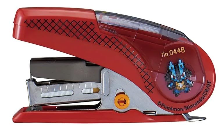 Max Stapler Lucario HD-10Nlk/R Pokemon Design 2- Japan Figure Store - #1 Bring To You The Best Japanese Goods