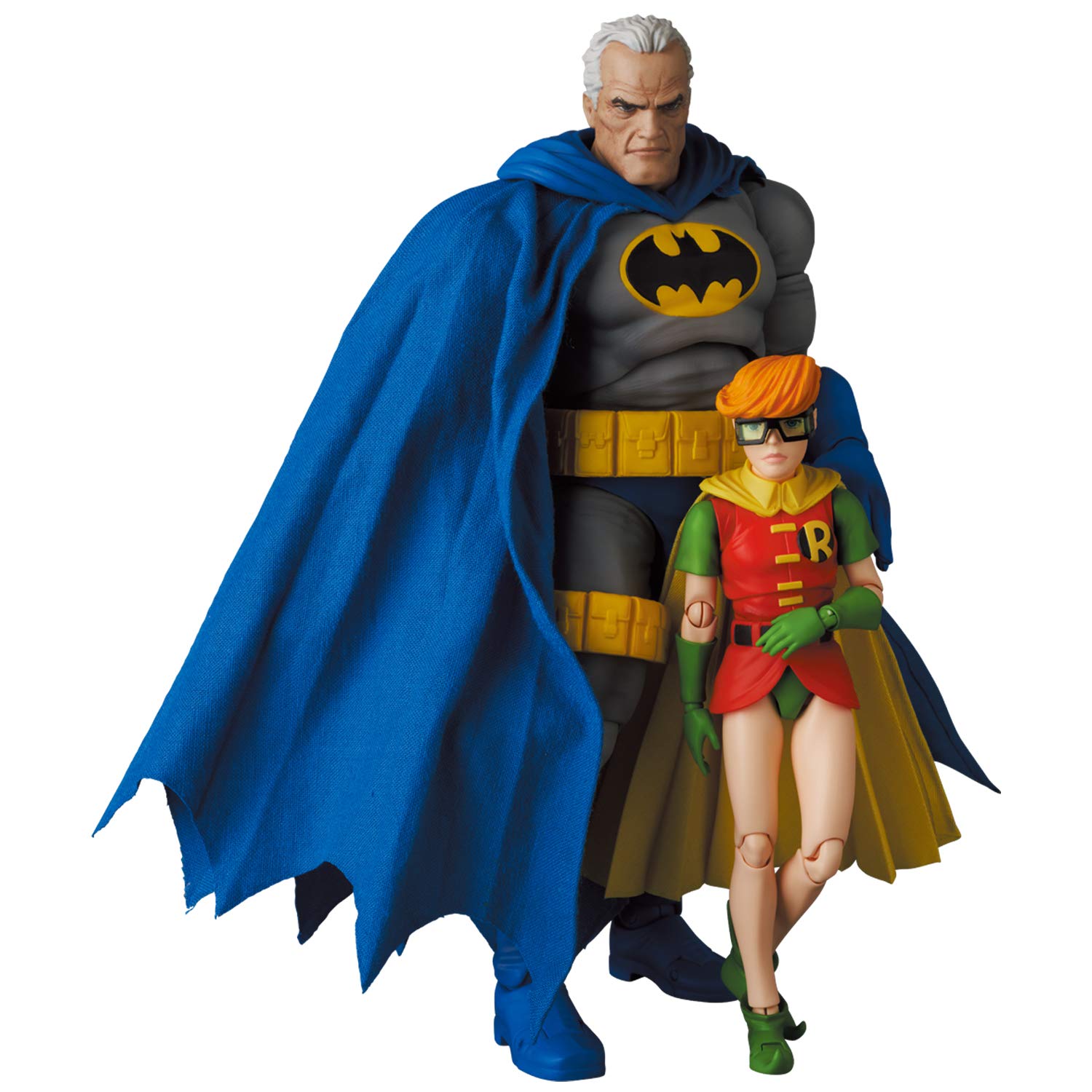 MEDICOM Mafex 139 Batman Blue Ver. & Robin Figure The Dark Night Returns- Japan Figure Store - #1 Bring To You The Best Japanese Goods