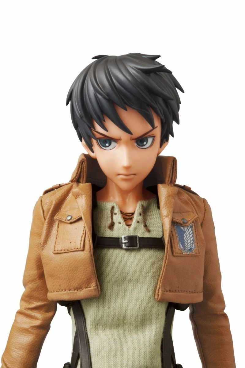 Medicom Toy Rah No.668 Attack On Titan Eren Yeager Action Figure- Japan Figure Store - #1 Bring To You The Best Japanese Goods