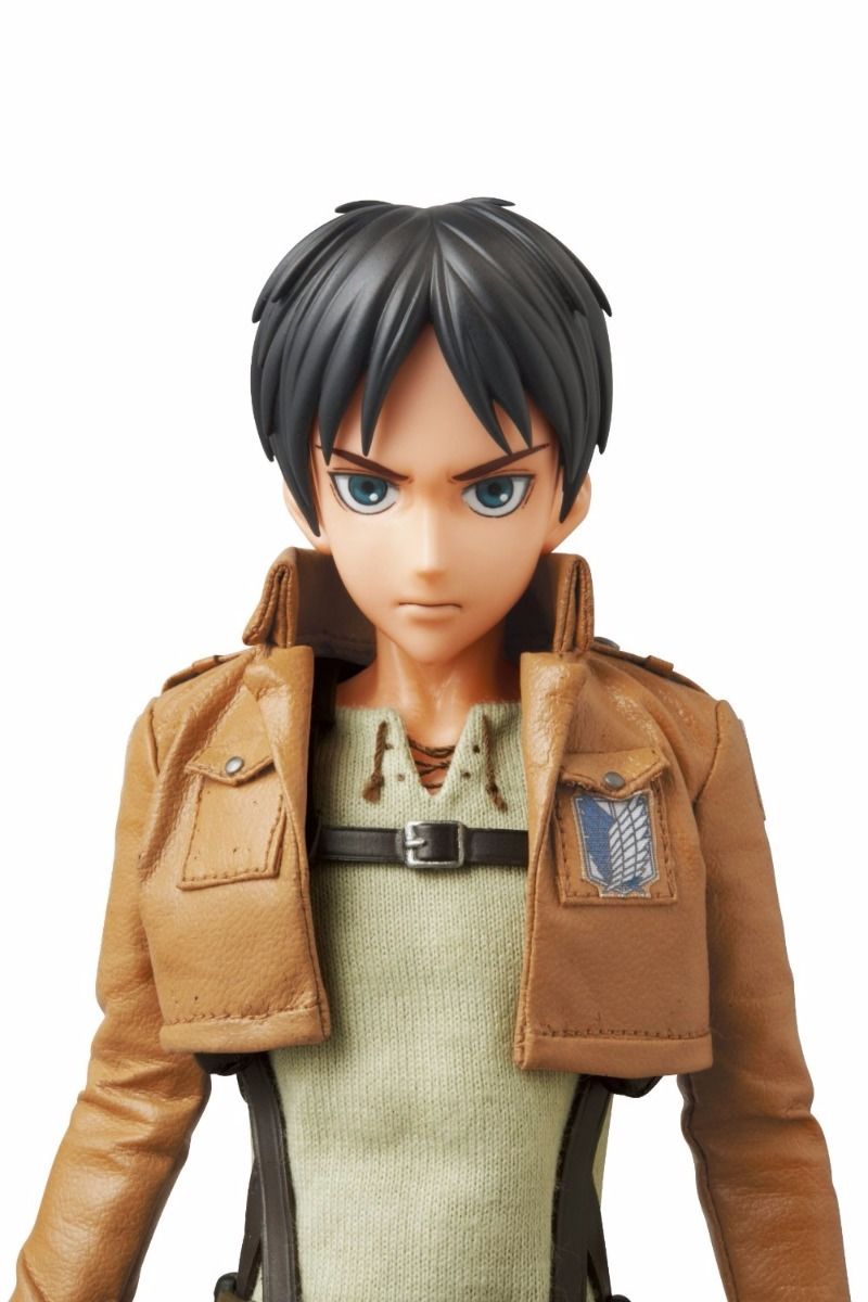 Medicom Toy Rah No.668 Attack On Titan Eren Yeager Action Figure- Japan Figure Store - #1 Bring To You The Best Japanese Goods
